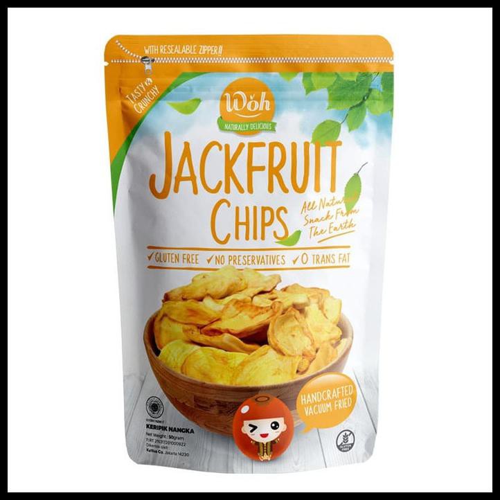 

Woh Chips Keripik Buah Nangka Jackfruit - 100Gr