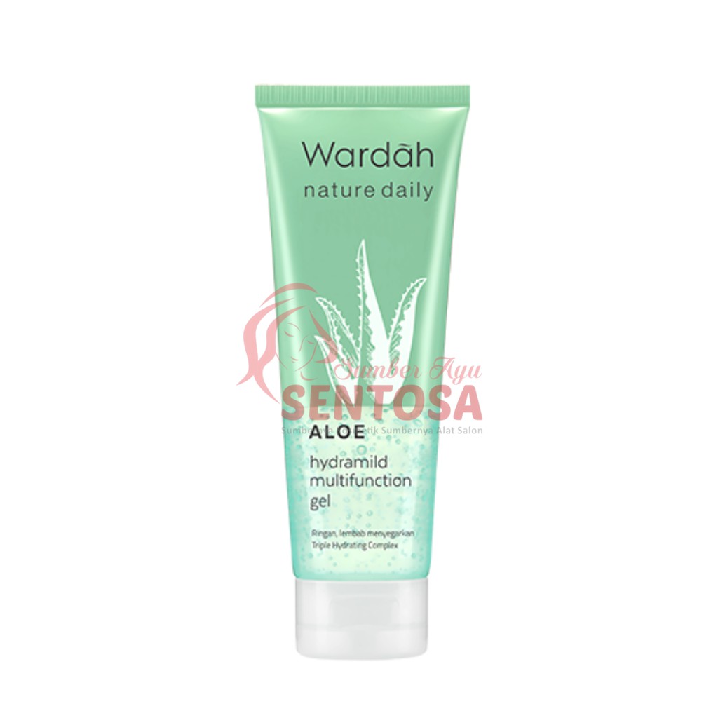 WARDAH NATURE DAILY ALOE HYDRAMILD MULTIFUNCTION GEL 100ML