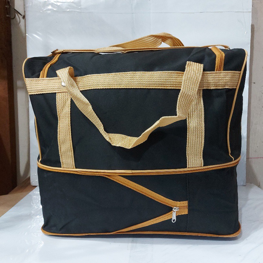 Tas Pakaian AKZ BARU / Tas Travel AKZ 2 TINGKAT MURAH / Travel Bag AKZ BESAR / Tas PERGI AKZ ORI