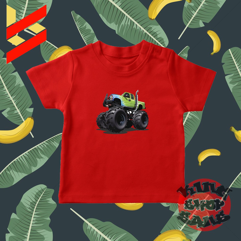 kaos anak baju anak mobil hot wheels keren - kss