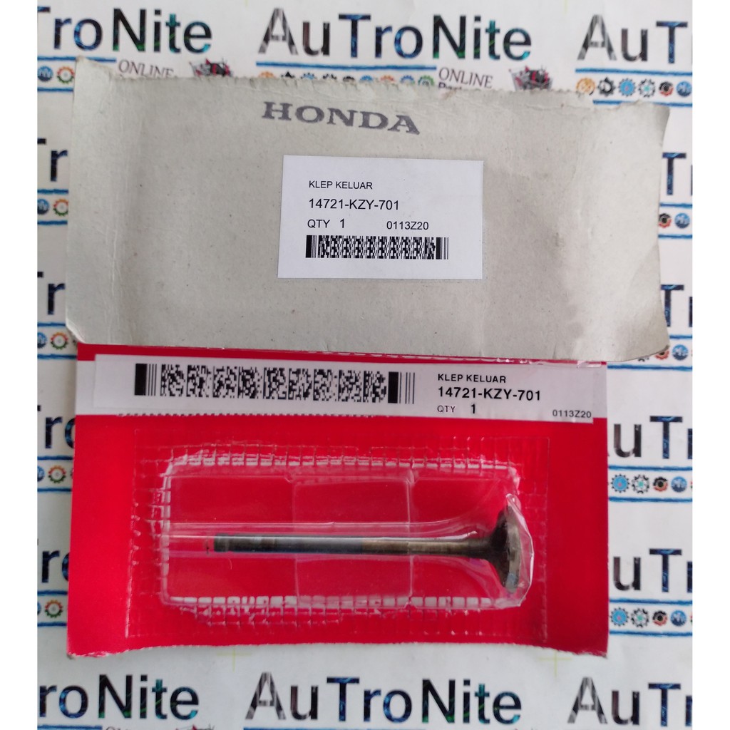 Klep keluar Valve Ex 14721-KZY-701 Original Honda ADV PCX SH Vario 150 ESP CBU Lokal 14721KZY701