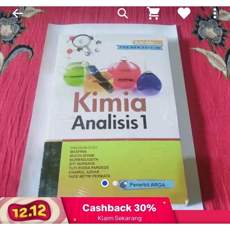 

Kimia Analisis 1