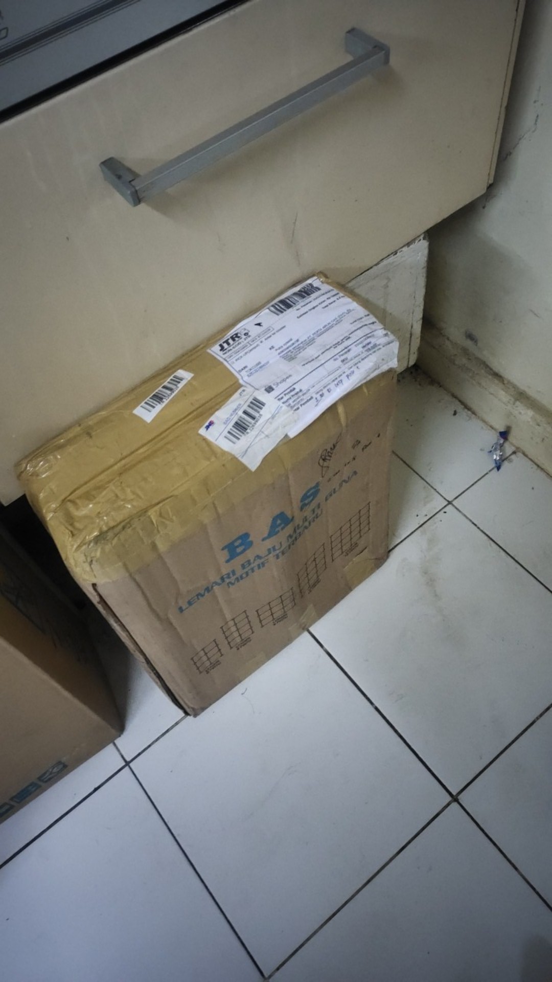 Rak Sepatu Plastik Rak Susun Serbaguna 5 Susun/pintu