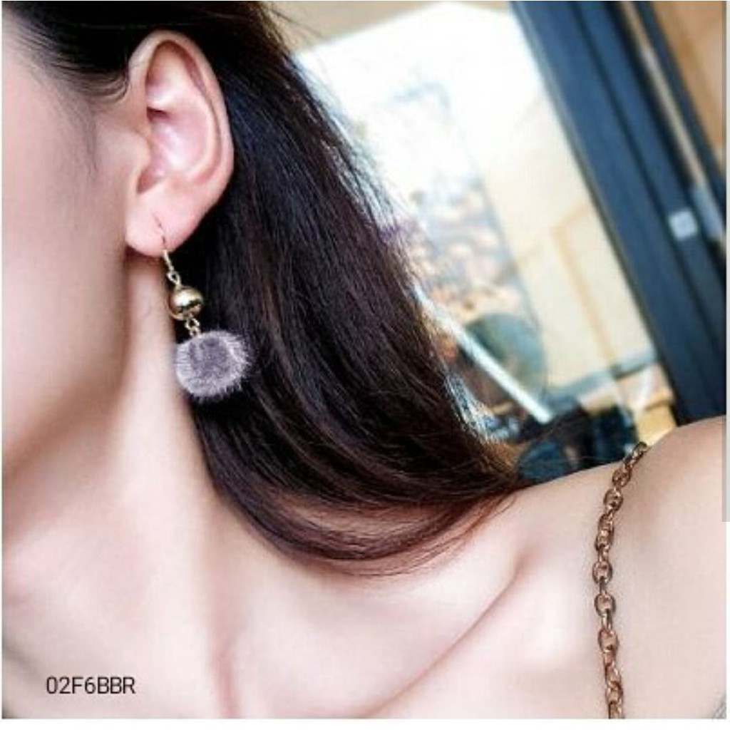 ANTING HOOKS WANITA KEKINIAN ALA KOREA MODEL BOLA DURI  MURAH BERKUALITAS # 186