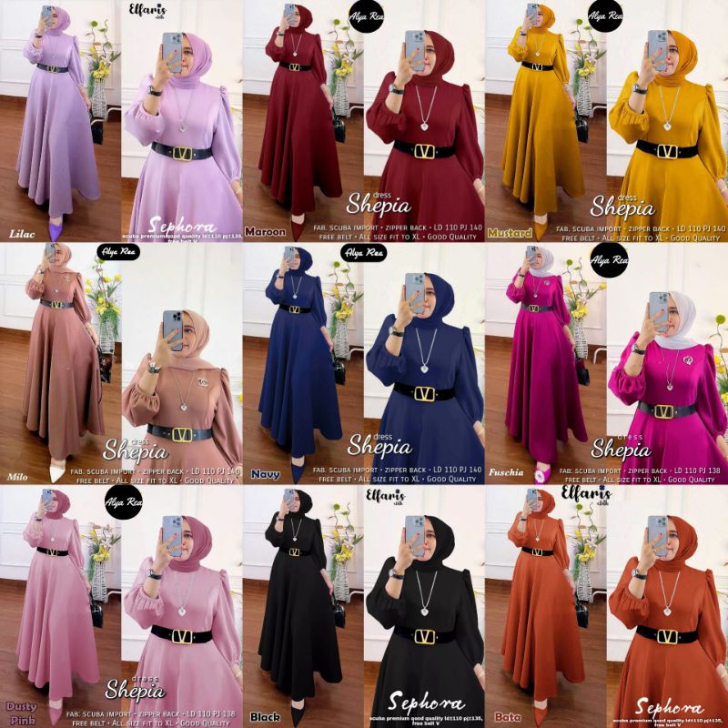 Sephora maxi Sephora Maxy Sephora Dress Shepia Dress Free Belt