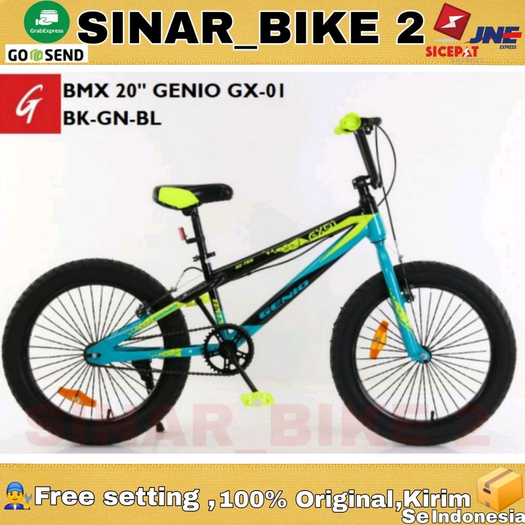 Sepeda Anak BMX Genio GX-01 Ukuran 20 Inch