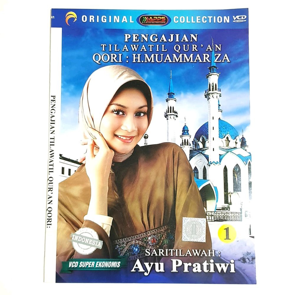 VCD original Pengajian Tilawatil Qur an 1  Qori H Muammar ZA  Saritilawah  Ayu Pratiwi