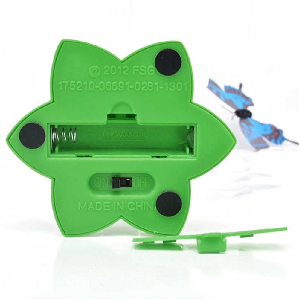Timekey Mainan Butterfly Bird Elektrik Otomatis Bahan Plastik Warnawarni Untuk Kucinganjing K1L1