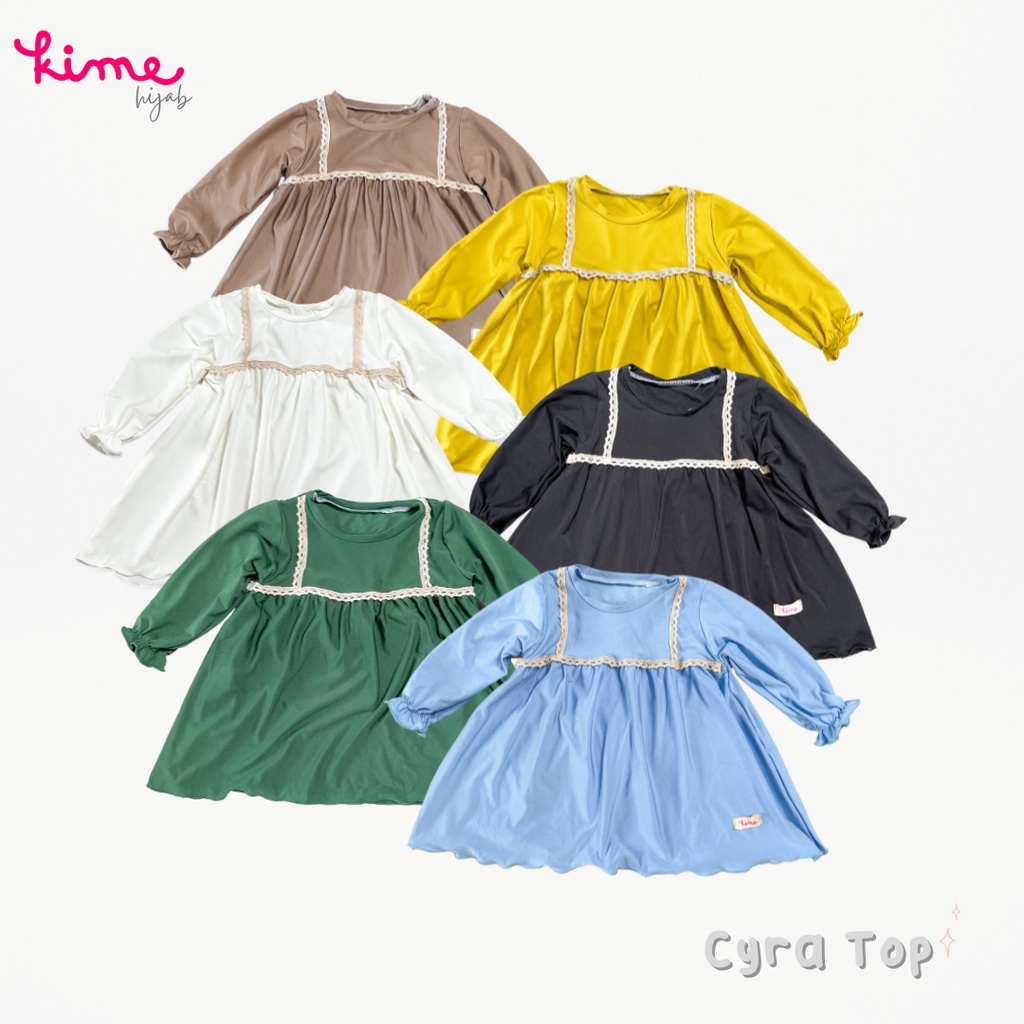 KIMEHIJAB - Tunic Anak perempuan Atasan Cyra