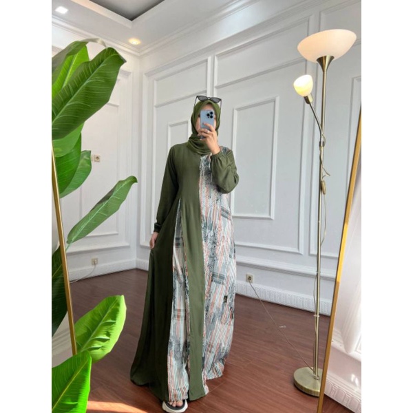 DRESS HIJAU ORI BY ANJANI STORE || AS || ANJANI STORE