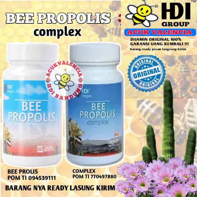 HDI BEE PROPOLIS COMPLEX 100% ORIGINAL