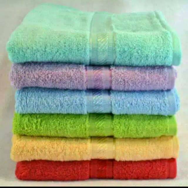 Handuk merah putih 50x100