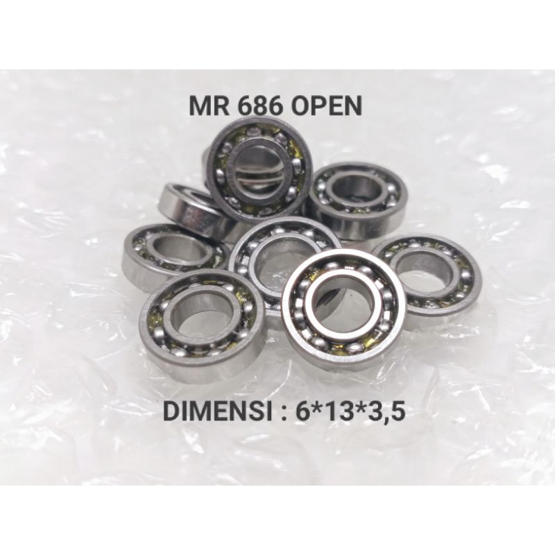 BEARING Spinning reel pancing 686 OPEN 6*13*3,5 origins