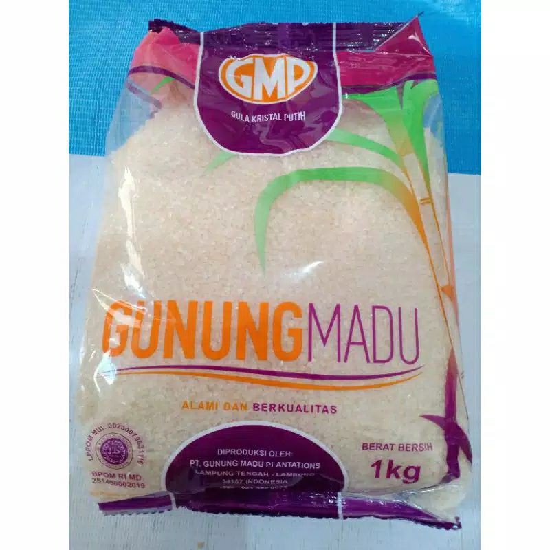 

Gula Pasir Gunung Madu Tebu Asli 1Kg