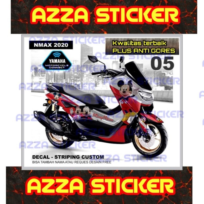Sticker decal Yamaha NMAX 2020 Full Body decal Yamaha NMAX  2020 Full body 05