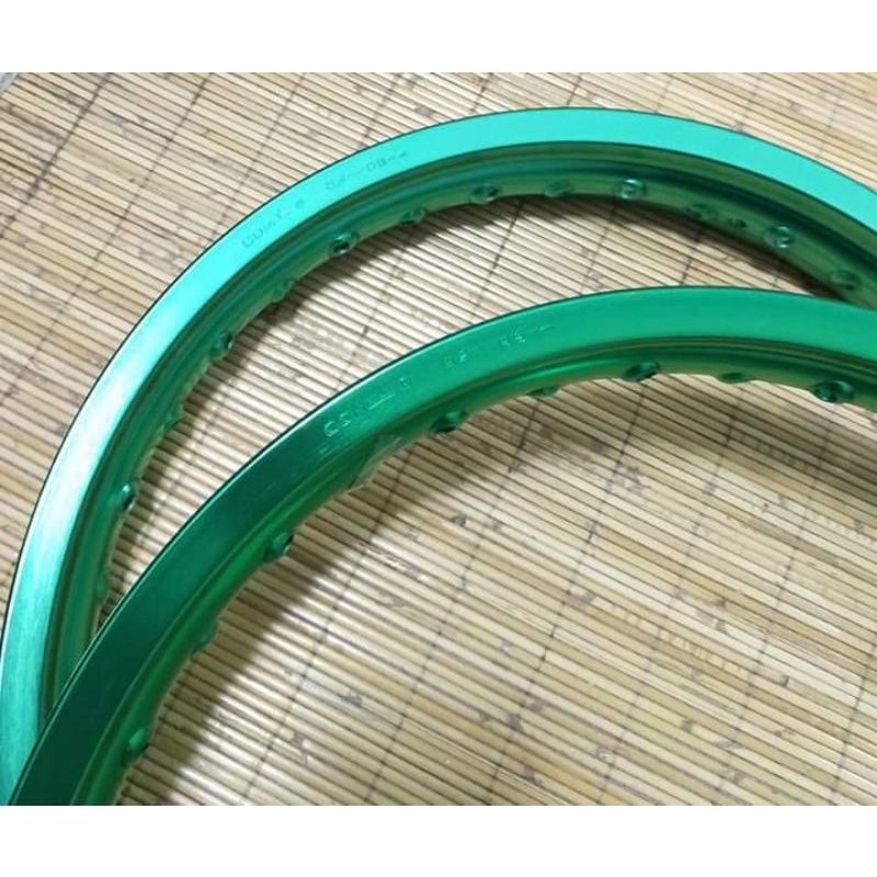 Velg Comstar Hijau Anodize Ring 17 Nos
