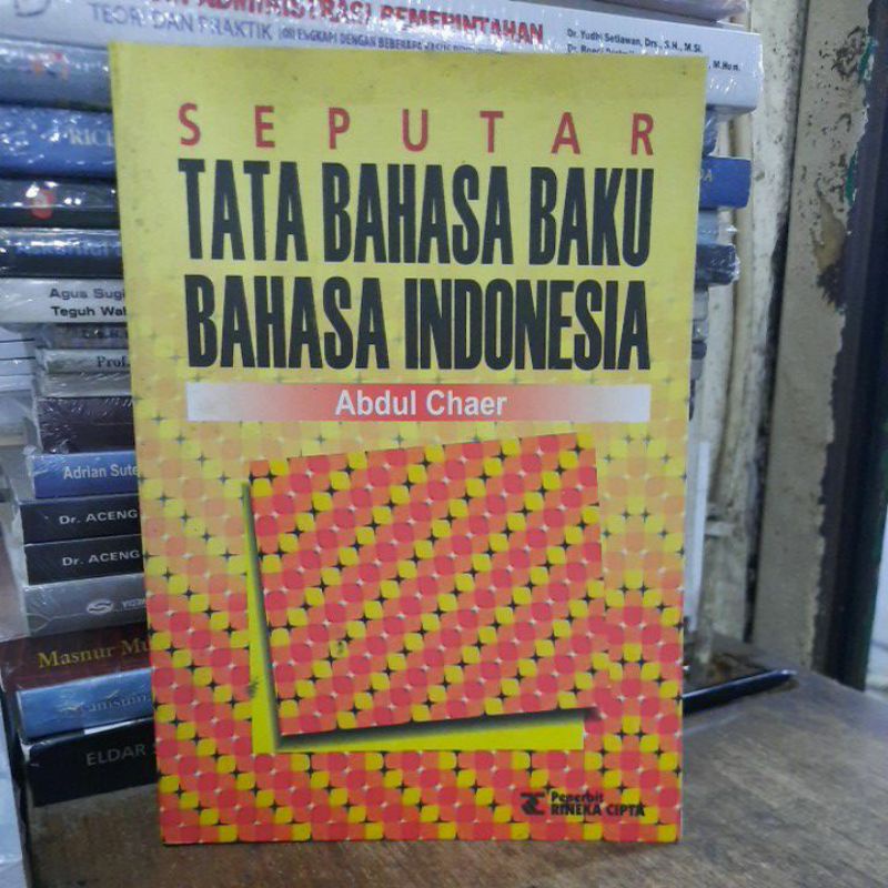 Seputar tata bahasa baku bahasa indonesia.