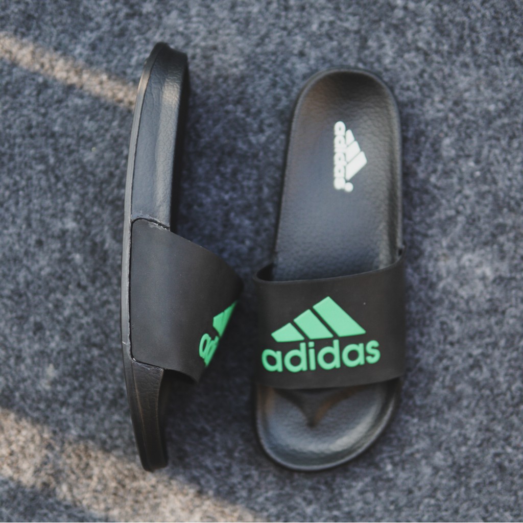 BISA COD!!!adidas  Black | Slippers | Sandal Pria/sansal slide terhits