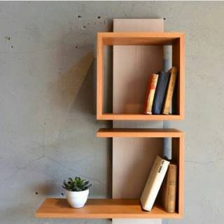 rak dinding buku rak dinding kotak rak dinding minimalis ...