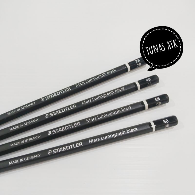 

PENSIL STAEDTLER MARS LUMOGRAPH BLACK 2B, 4B, 6B, 8B
