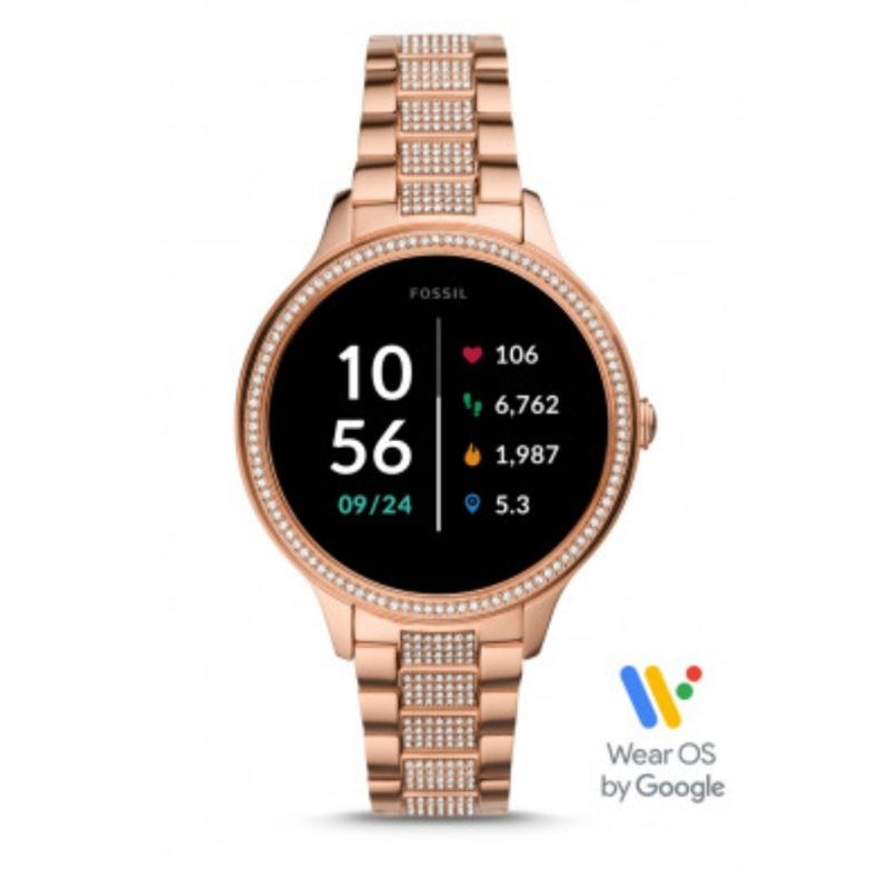 Smartwatch Gen 5e / 5 E FTW6072 Venture HR Rosegold Rose Gold Stainless