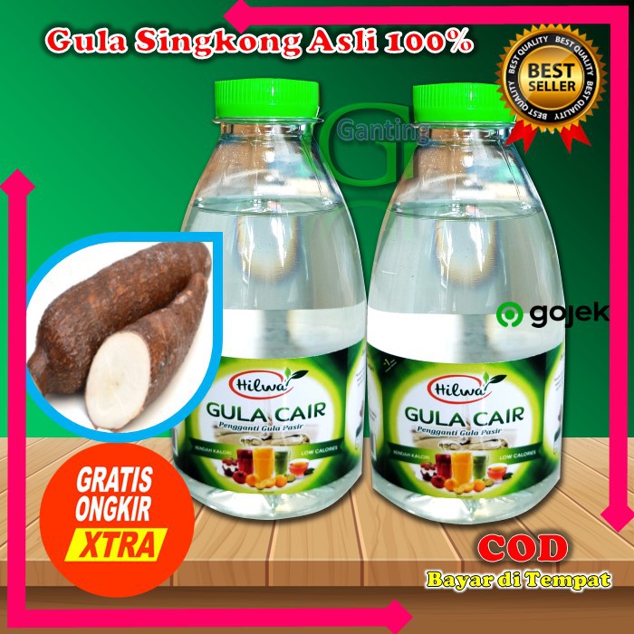 

Gulakong Gula Singkong Gula Cair 1kg Gula Sehat Gula Penderita Diabet Gula Alami 100% Asli Tapioka