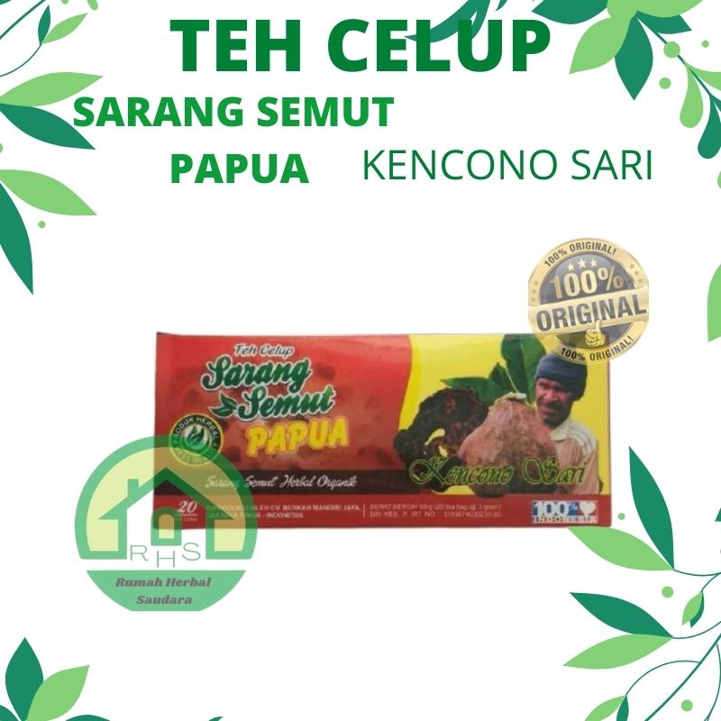 

Teh Celup Sarang Semut Papua Kencono Sari Asli Original OBAT HERBAL PROMO MURAH