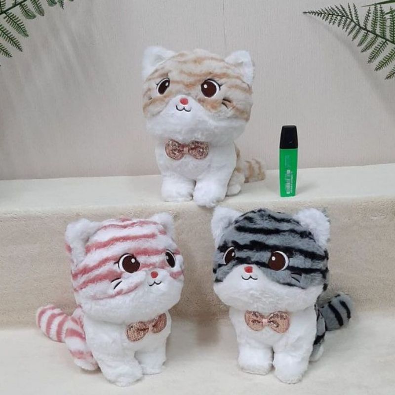 Boneka Kucing Pita 22Cm/Boneka Animal/Boneka Cute Cat