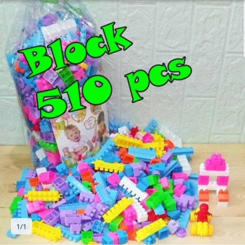 Mainan Block Lego 510 Pcs