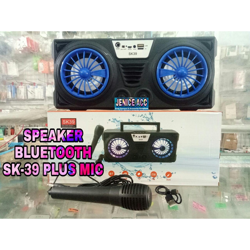 SPEAKER AKTF BLUETOOH SK-39 MIC KARAOKE/SPEKAER AKTIF BLUETOOH+MIC