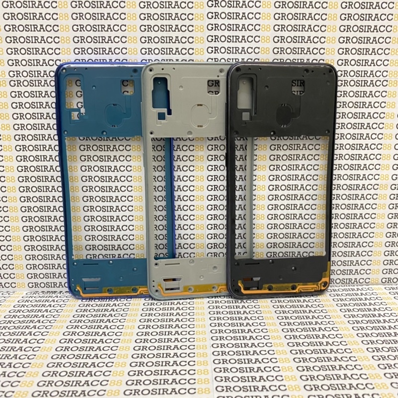 BEZEL TULANG TENGAH FRAME RANGKA TUTUP MESIN SAMSUNG GALAXY A30 A305F ORIGINAL