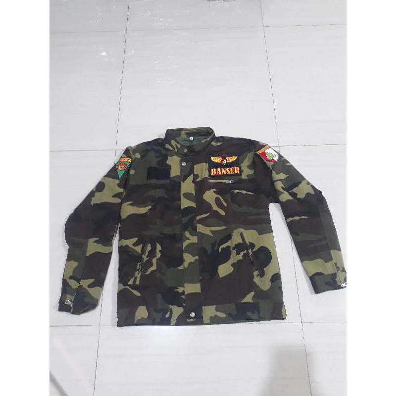 (TK.RTT) JAKET BANSER DORENG NATO GELAP MODEL JANGKIS