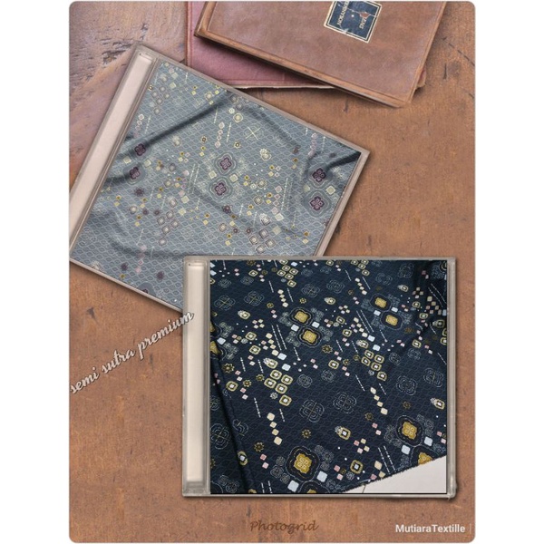 Kain Batik Silk Semi Sutra. Bahan Silk Batik Semi Sutra Per 1/2meter = 50 cm = 0,5 m