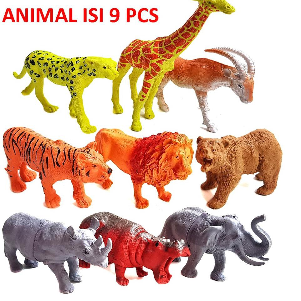 MAINAN ANAK FIGURE BINATANG ANIMAL WILD SERIGALA BESAR MAINAN ANAK FIGURE BINATANG ANIMAL WILD SERIGALA BESAR