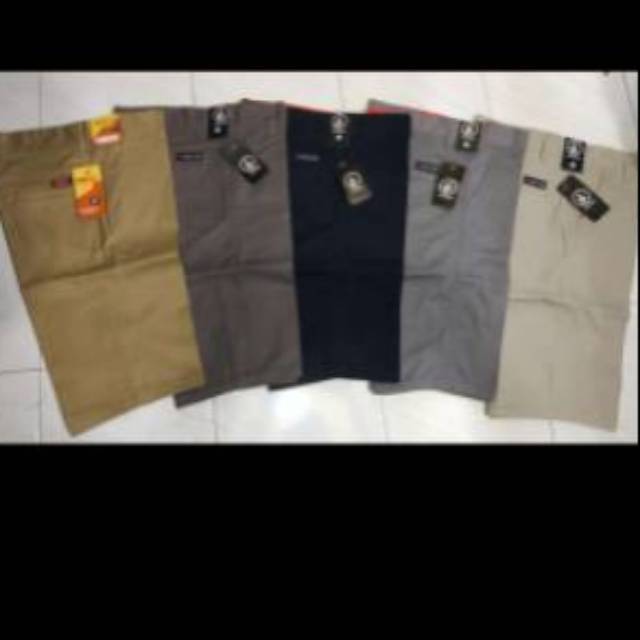 Celana Chinos Pendek Celana Pria Cotton Twill Hitam Terbaik Tebal Celana Chino Pendek Premium