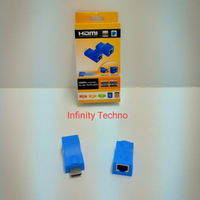 HDMI Extender by cat-5e/cat-6 cable