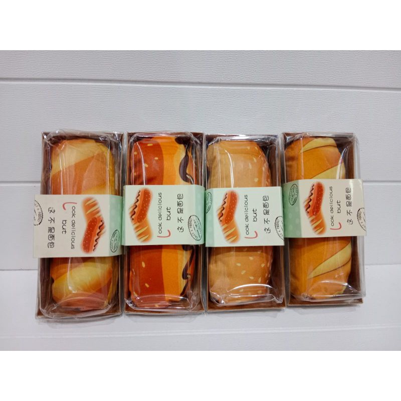 TEMPAT PENSIL MODEL ROTI PLUS RETSLETING