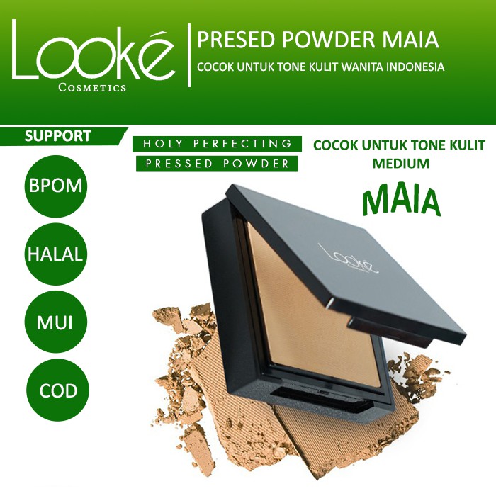 Looke Maia Cosmetics Holy Perfecting Pressed Powder