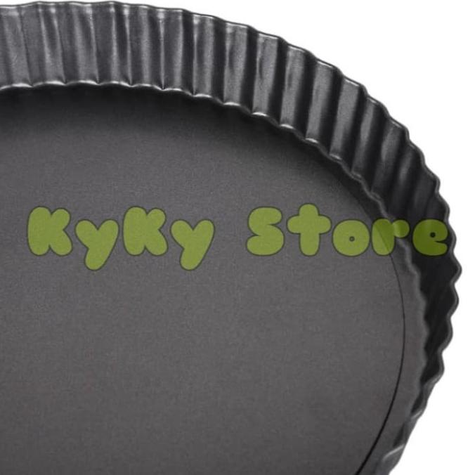 

Pie Pan - Loyang Pizza - Tart Pan Bongkar Pasang Non Stick 24 cm