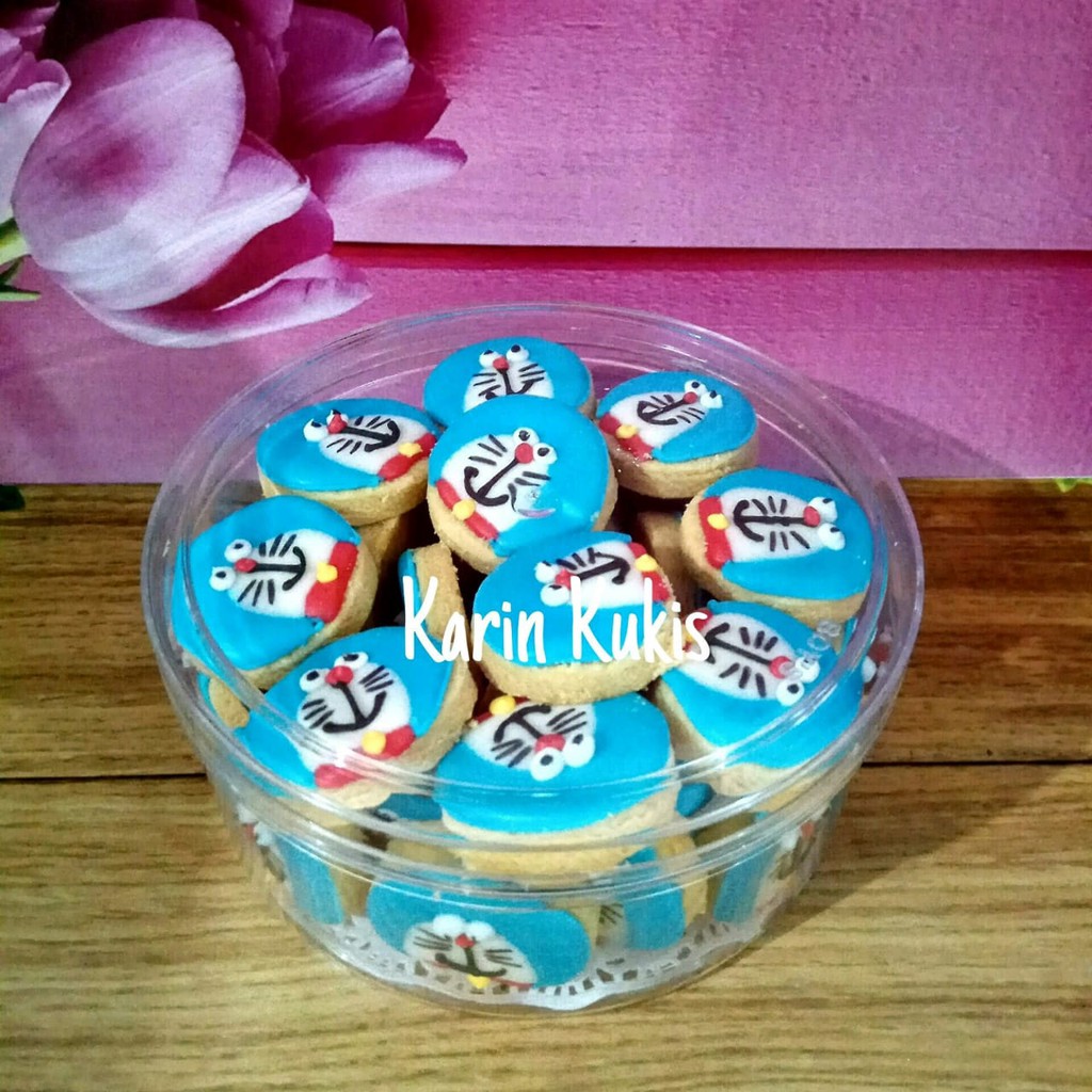 

Kukis Hias, Kukis Karakter, Fancy Cookies, Hampers Doraemon 500gr