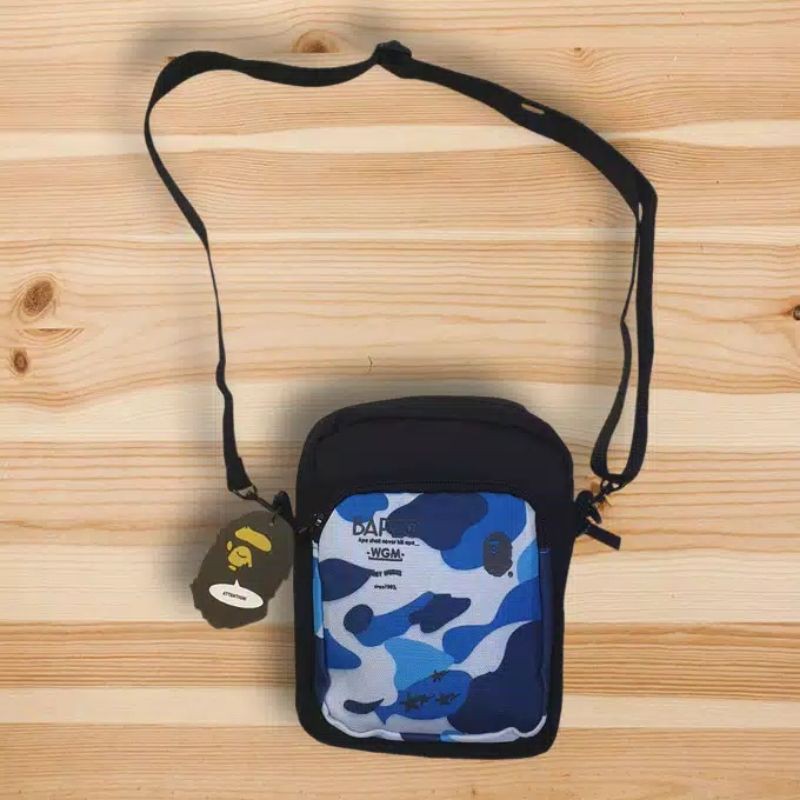 TAS WAISTBAG BATHING APE BAPE CAMO HIGH QUALITY