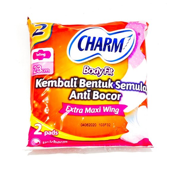 Pembalut wanita/CBF EXTRA MAXI WING 2x10/Charm Body Fit Renceng/Softex