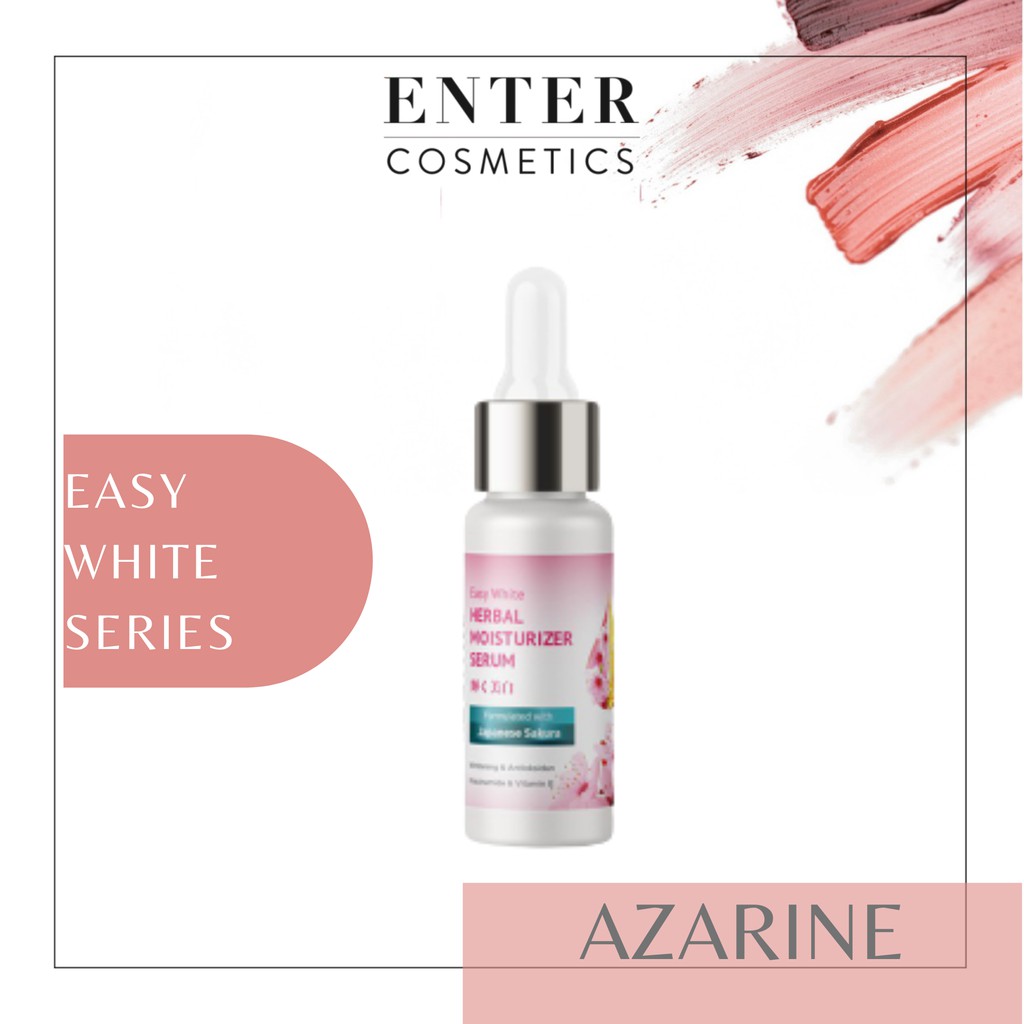 AZARINE Easy White Series with Japanese Sakura | herbal moisturizer serum | Day Cream | Night Cream