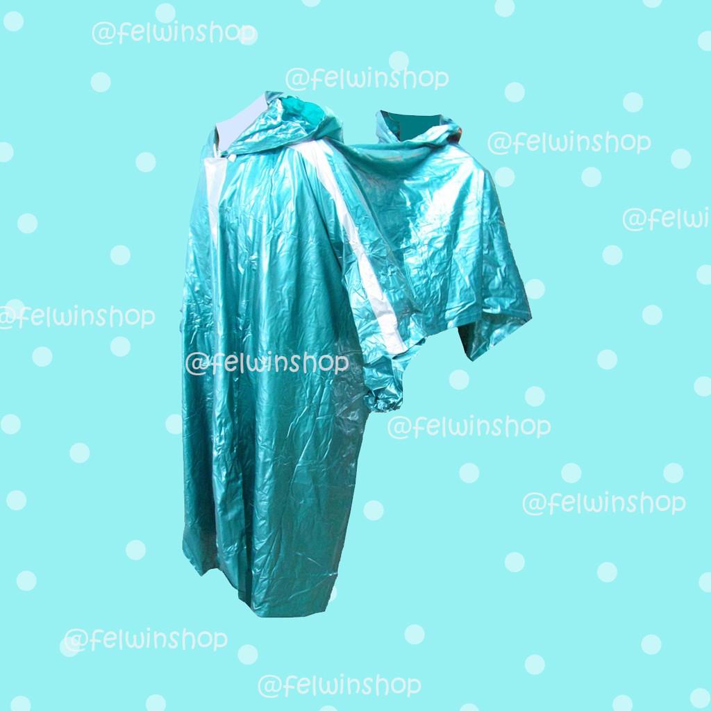 Jas Hujan Poncho 2 kepala 2 in 1 Funtastic Elmondo 708