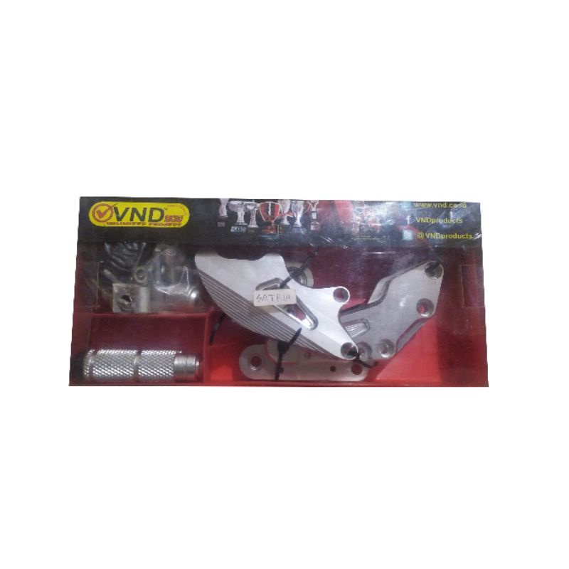 footstep foot step variasi underbone vnd silver satria fu 150