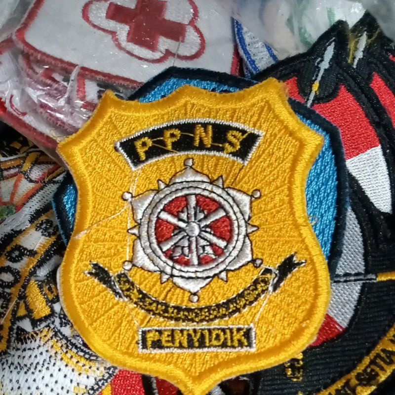 logo PPNS penyidik logo bordir PPNS penyidik emblem PPNS penyidik emblem bordir PPNS penyidik logo p