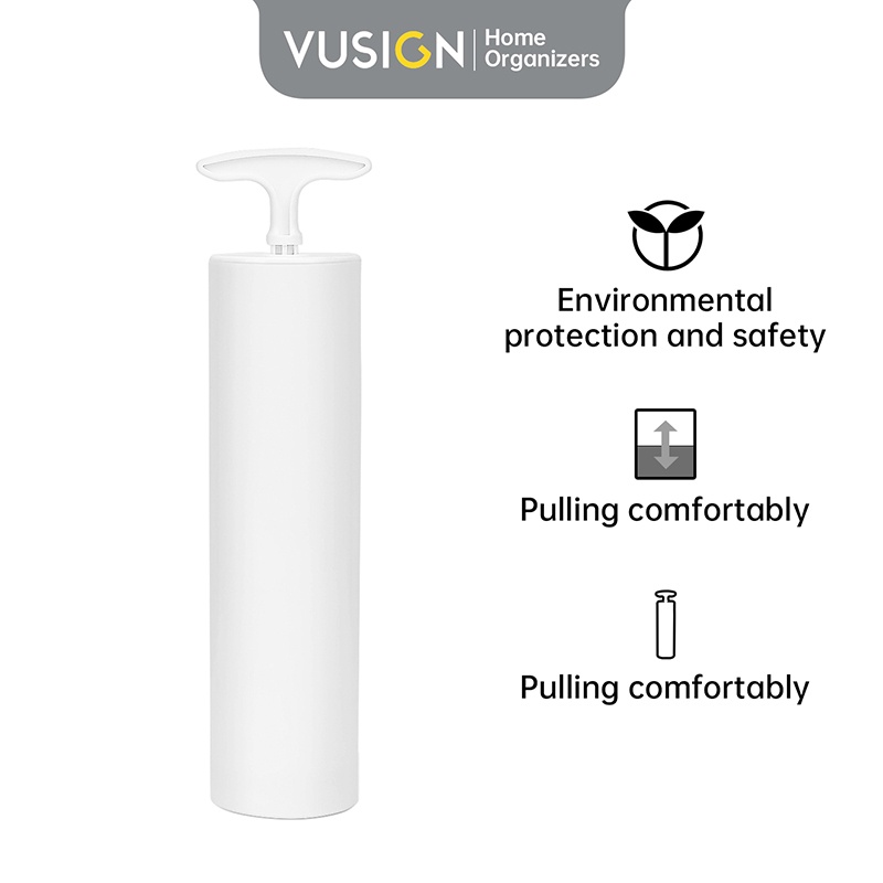 Vusign Vacuum Air Hand Pump / Pompa Tangan Plastik Vakum Bahan PE Tebal Kualitas Tinggi VS588