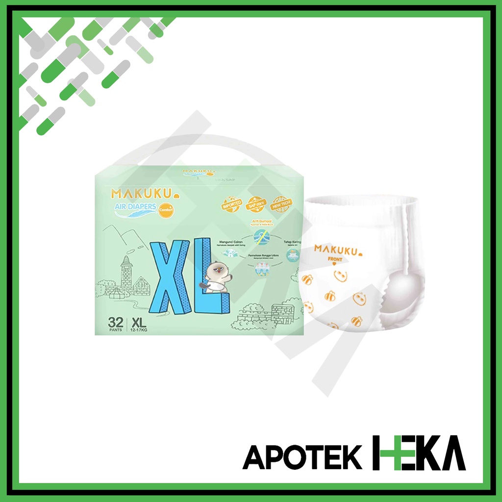 Makuku Air Diapers Comfort Pants - Popok Bayi Celana (SEMARANG)