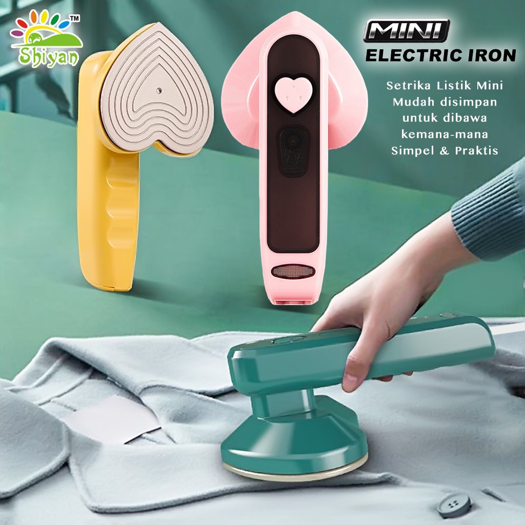 setrika uap kecil cepat panas setrika travel mini portable steam iron cepat panas dan praktis