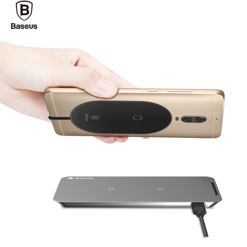 adapter Baseus  Qi Wireless Charger Receiver For iPhone 7 6 6S Wireless Charging Receptor Adapter